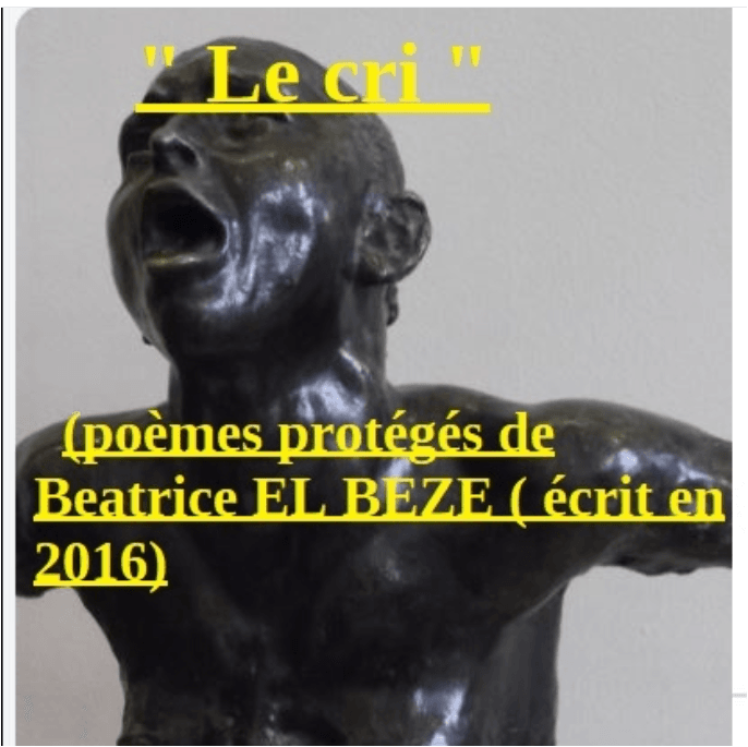 illustration d emon poème " le cri " écrit en av 2016
